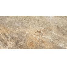 Nahaufnahme einer Bodenfliese mit Steinmuster