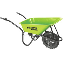 Elektrische Schubkarre mit einem Rad und Griffen