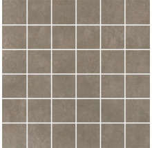 Produktbild: MIRAVA Mosaik MANHATTAN Taupe lappato 30 x 30 x 0,9 cm