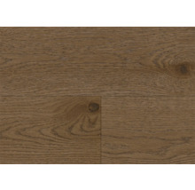 Nahaufnahme von Laminatboden in Holzoptik