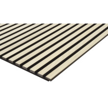 Akustikpaneel aus Holz mit Filzträger