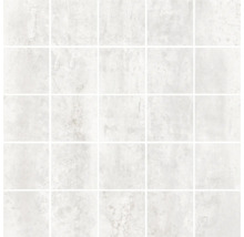 Produktbild: Feinsteinzeugmosaik Glasgow white 30x30x0,7 cm