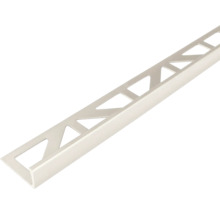 Fliesenprofil aus Metall mit dreieckigen Aussparungen