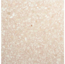 Terrazzo-Bodenfliese Maxxi MX07 rosa 60x60x2,2 cm imprägniert