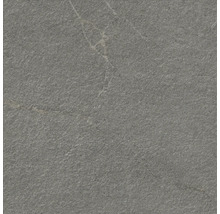 Graue Bodenfliese mit Steindekor