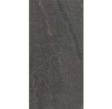 Dunkle Schieferfliese mit rauer Oberfläche