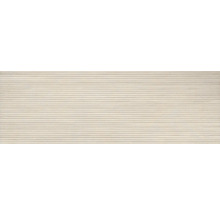 Japandi Wandfliese Larchwood Maple 40x120cm 3D-Holzoptik beige matt rektifiziert
