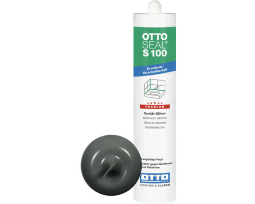 Ottoseal S 100 Premium-Sanitär-Silicon C04 Schwarz | Webseite | Silikon & Acryl