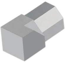 Innenecke Dural Duraplus Diamond 10 mm, 2 ST, Metalldruckguss betongrau