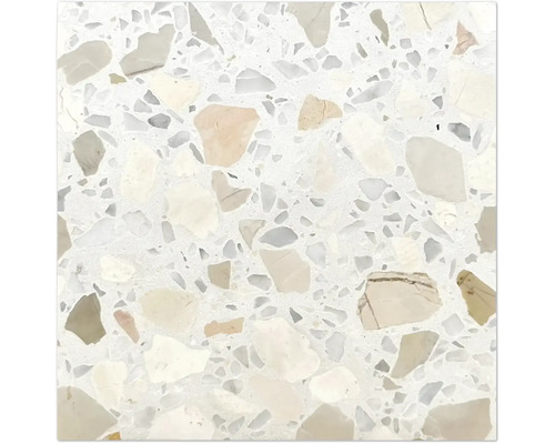 Terrazzo-Bodenfliese Sassi Lividonia 60x60x2cm