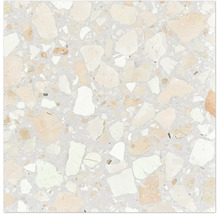 Nahaufnahme einer Terrazzo Fliese