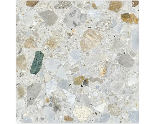 Terrazzo-Bodenfliese Sassi Larocca 60x60x2cm