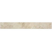 FLAIRSTONE Travertin Sockelleiste Roma 40-60 x 7 cm