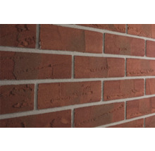 Mauer aus Ziegelsteinen