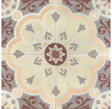 Dekorative Fliesen mit floralem Muster für den Innenbereich