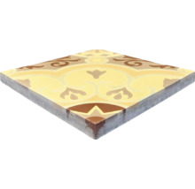 Dekorative Fliese mit Muster für Wand- oder Bodengestaltung