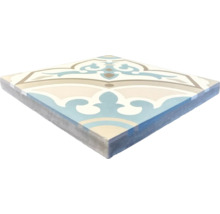 Dekorative Bodenfliese mit Muster