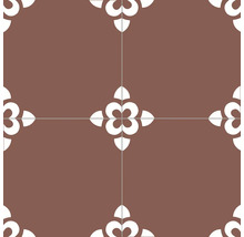 Bodenfliesen mit floralem Muster