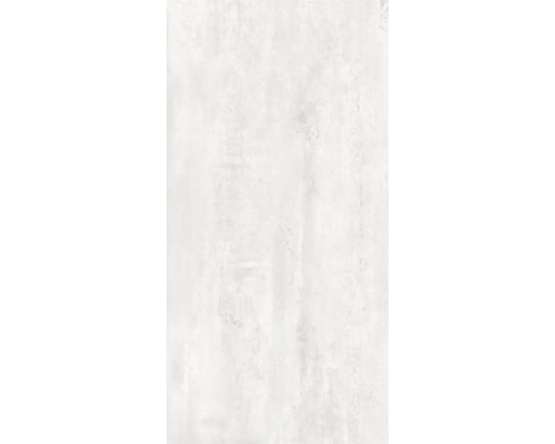 Feinsteinzeug Wand- und Bodenfliese Glasgow white 60 x 120 x 0,95 cm rektifiziert