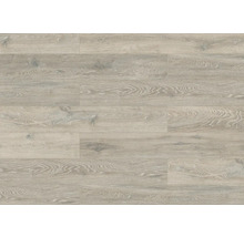 Nahaufnahme von Laminatboden in Holzoptik