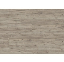 Verlegter Bodenbelag mit Holzoptik.