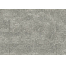 Graue Bodenfliesen mit Betonoptik im Detail