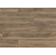 Nahaufnahme von Laminatboden mit Holzoptik.