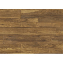 Nahaufnahme von Laminatboden in Holzoptik