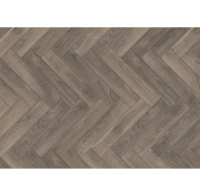 Bodenbelag im Fischgrätmuster