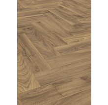 Verlegung von Laminatboden in Fischgrätmuster