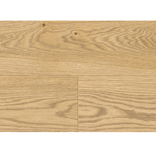 Nahaufnahme von Laminatboden in Holzoptik