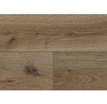 Nahaufnahme von Laminatboden mit Holzstruktur