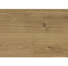 Nahaufnahme von Laminatboden mit Holzoptik