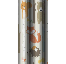 Vertikale Jalousie mit Tiermotiven für Kinder