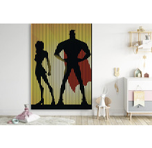 Wandbild mit Superhelden-Motiv im Kinderzimmer