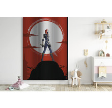 Dekorative Leinwand mit Superhelden Motiv im Kinderzimmer