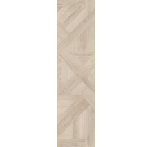 Holzfußboden mit Fischgrätenmuster