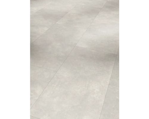 Designboden Modular ONE Beton weiß Fliese Klickverbindung 853 x 400 x 8,0 mm