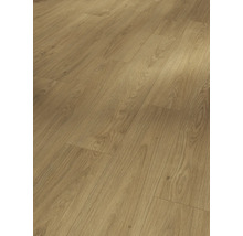 Verlegter Laminatboden in Holzoptik