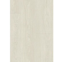 Helle Laminatbodenplatten mit Holzmaserung