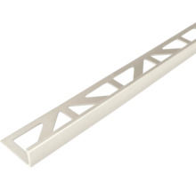 Fliesenschiene aus Metall mit dreieckigen Aussparungen