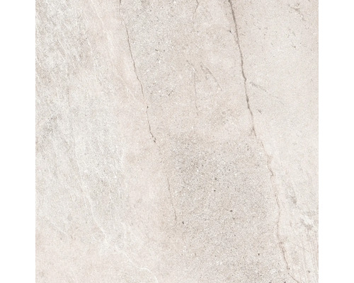 FLAIRSTONE Feinsteinzeug Terrassenplatte City Wave White rektifizierte Kante 60 x 60 x 2 cm