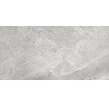 Graue Steinzeugfliese mit matter Oberfläche