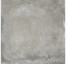 Quadratische Bodenfliese in Betonoptik