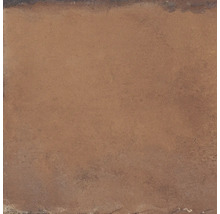 Quadratische Bodenfliese aus Terrakotta