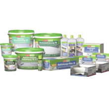 Lugato Protekt Produktreihe mit Flüssigbeschichtung, Dachabdichtung, Multifunktionsabdichtung, Reparatur Dichtmasse, Dekor Ferchips, Abdichtungs Vlies und Stoßfugenband