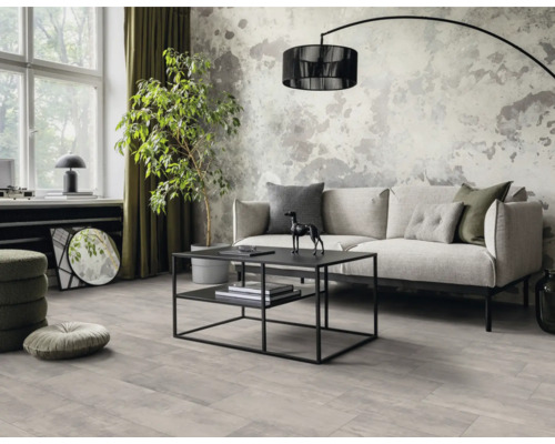 Laminat 8.0 Fliese grau Urban Nuance wasserfest