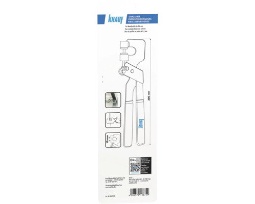 Knauf Stanzzange zum Fixieren von Ständerprofilen