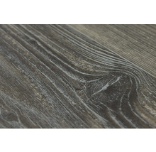 Nahaufnahme einer dunklen Holzstruktur