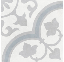 Produktbild: Wand- und Bodenfliese Havana Silver Ornate 22,5x22,5cm matt